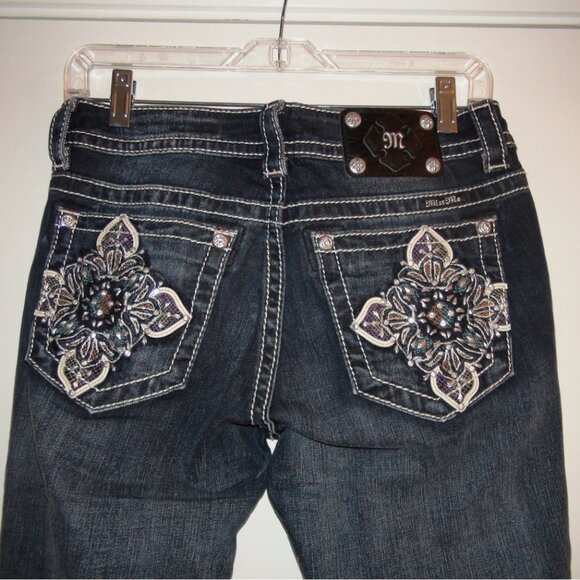 Miss Me Embellished Straight Leg Jeans - Picture 2 of 4